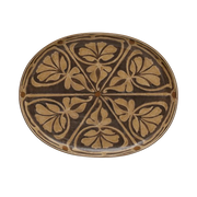 Brown Patterned Platter